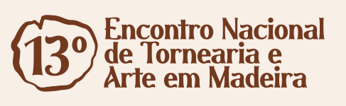 Logo do 13º Encontro Nacional de Tornearia e Arte em Madeira